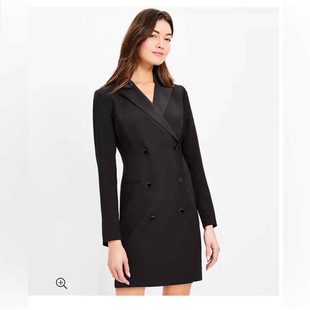 NWT Ladies TUXEDO DRESS, Black in Sz 8